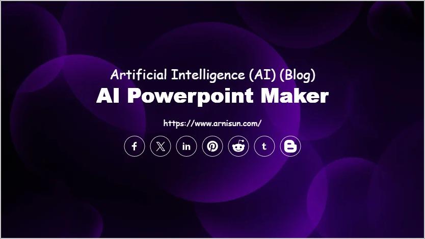AI Powerpoint Maker