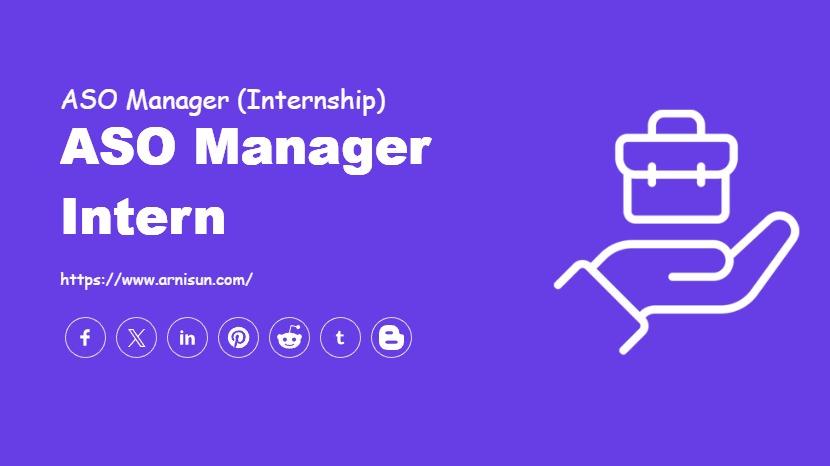ASO Manager Intern
