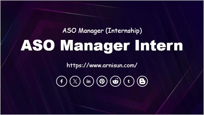 ASO Manager Intern