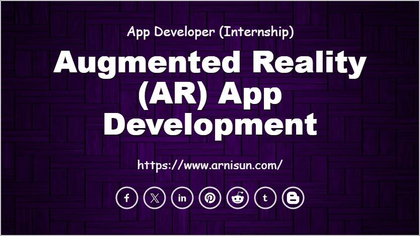 Augmented Reality (AR) App Development