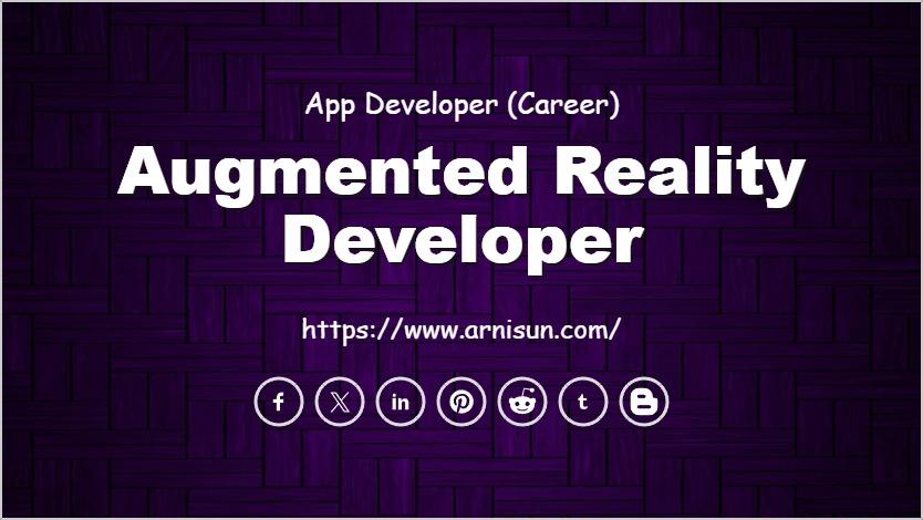 Augmented Reality Developer