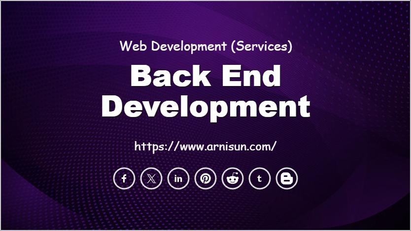 Back End Development