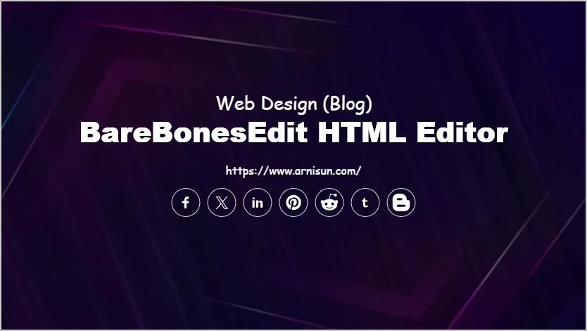 BareBonesEdit HTML Editor
