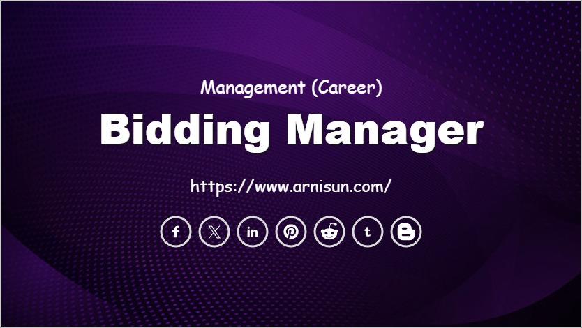 Bidding Manager