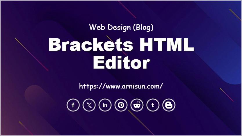 Brackets HTML Editor