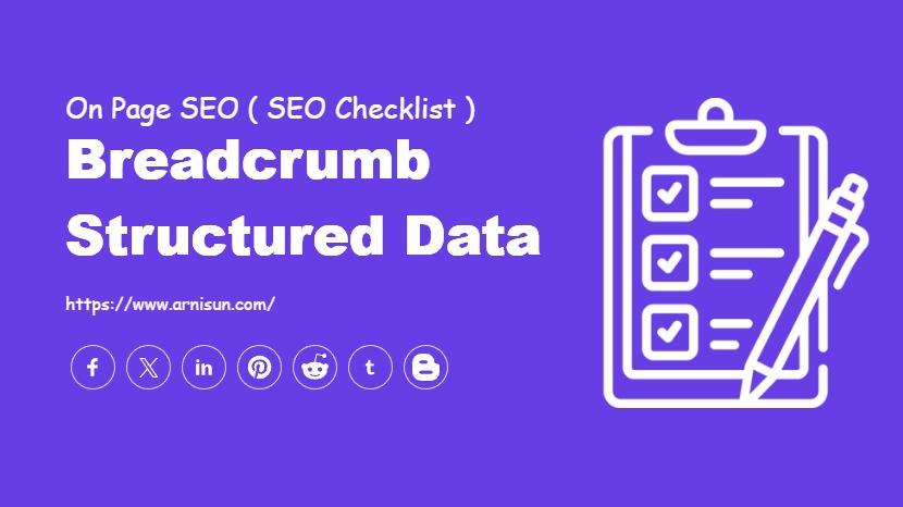 Breadcrumb Structured Data