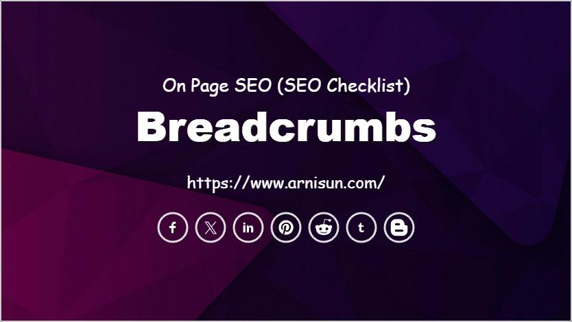 Breadcrumbs