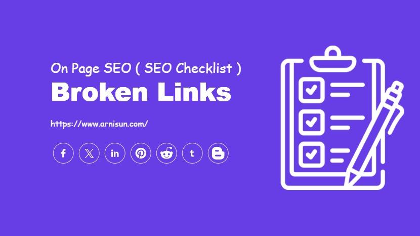 Broken links