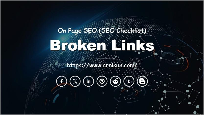 Broken links