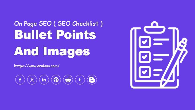 Bullet Points and Images