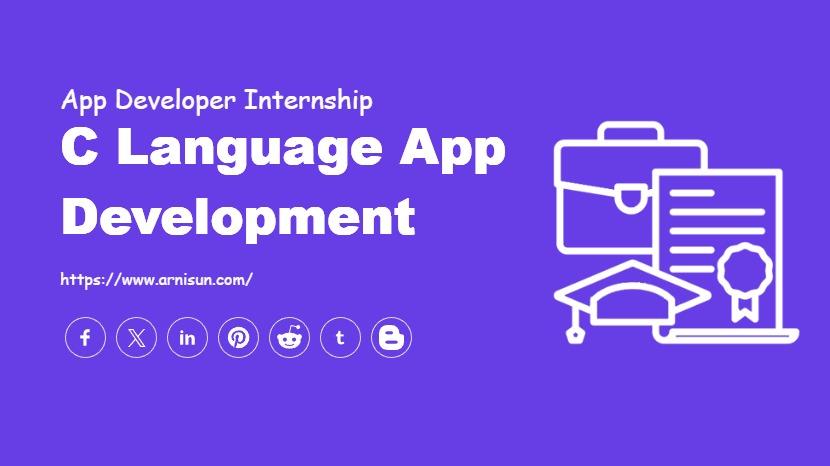 C Language App Development
