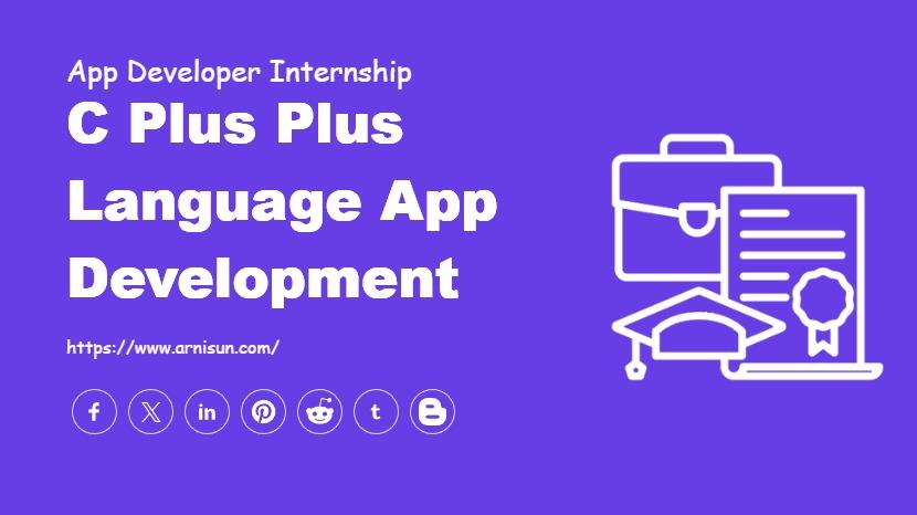 C Plus Plus Language App Development