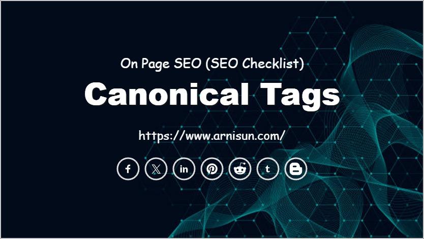 Canonical Tags