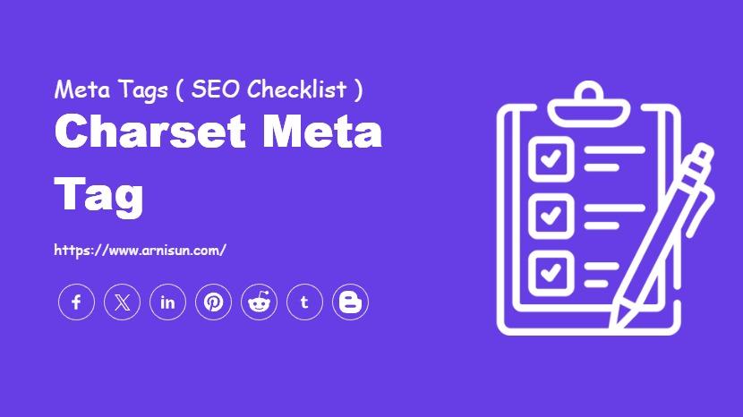 Charset Meta Tag