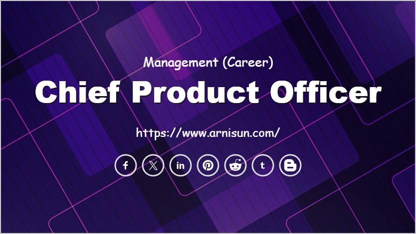 Chief Product Officer