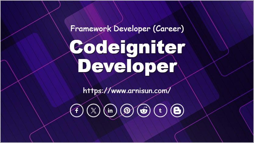 Codeigniter Developer