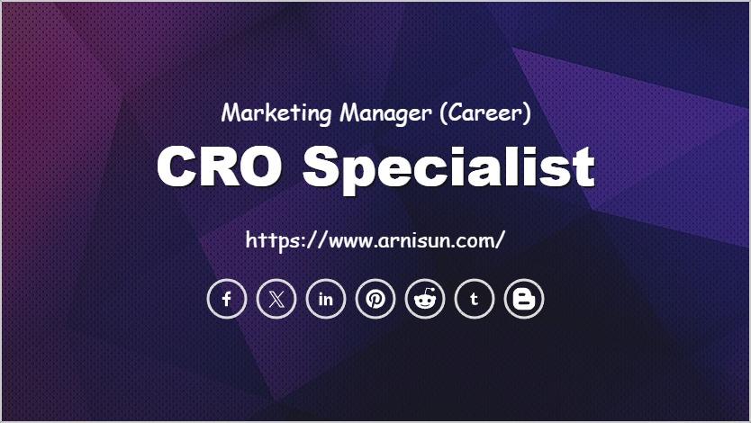 CRO Specialist
