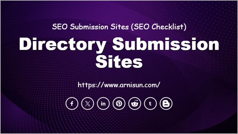 Directory Submission Sites