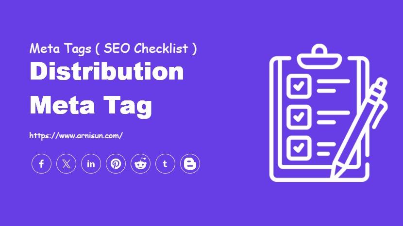 Distribution Meta Tag