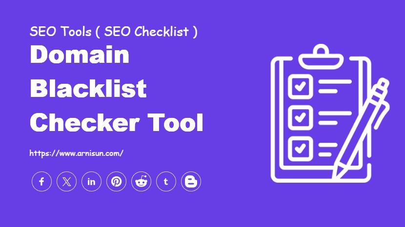Domain Blacklist Checker Tool