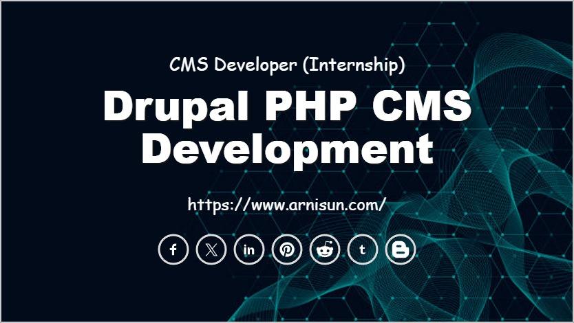 Drupal PHP CMS Development