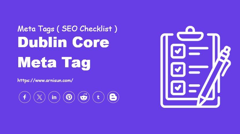 Dublin Core Meta Tag