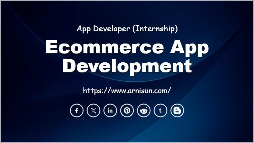 Ecommerce App Development