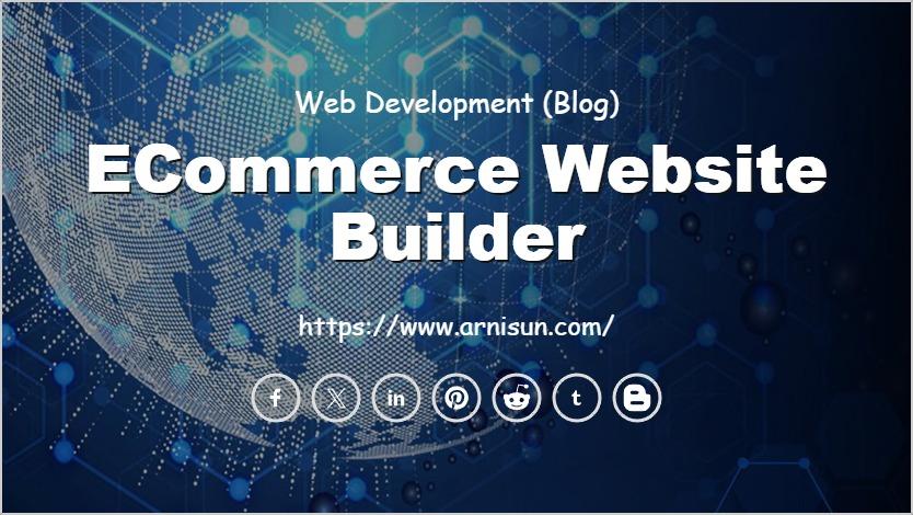 eCommerce Website Builder