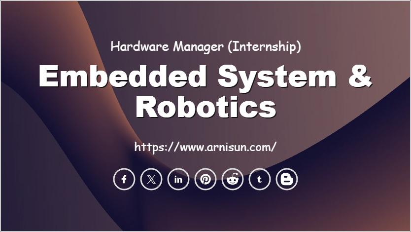 Embedded System & Robotics