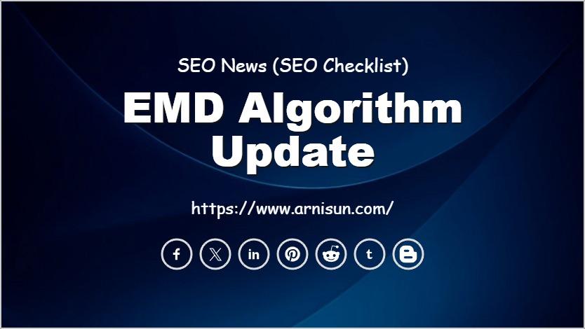 EMD Algorithm Update