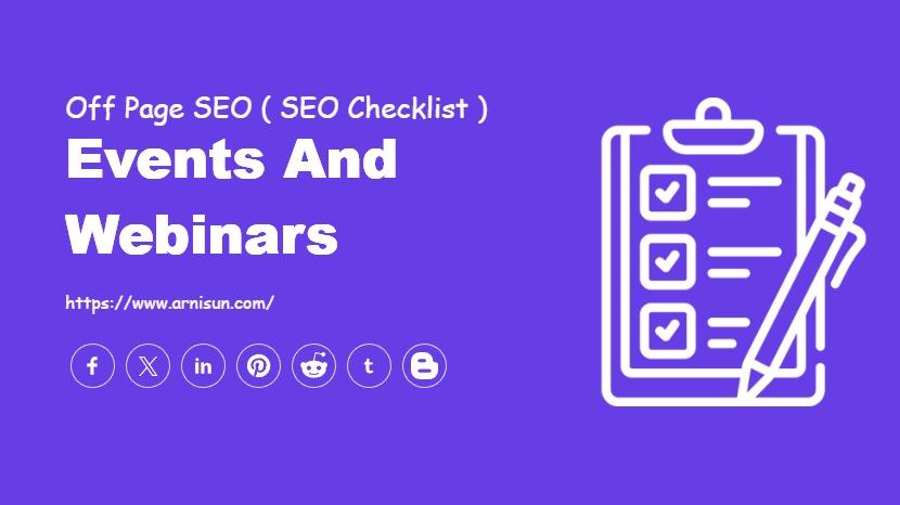 Events and Webinars