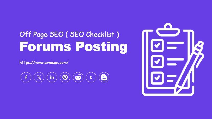 Forums Posting
