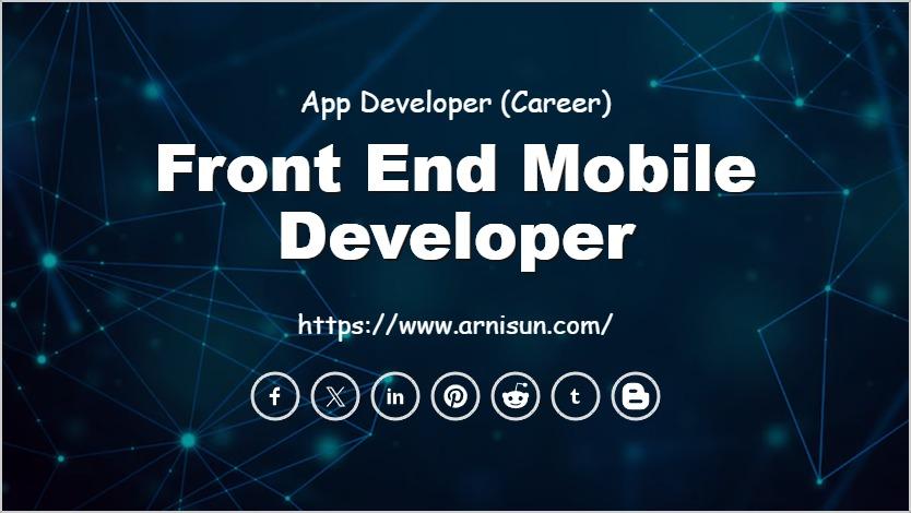 Front End Mobile Developer