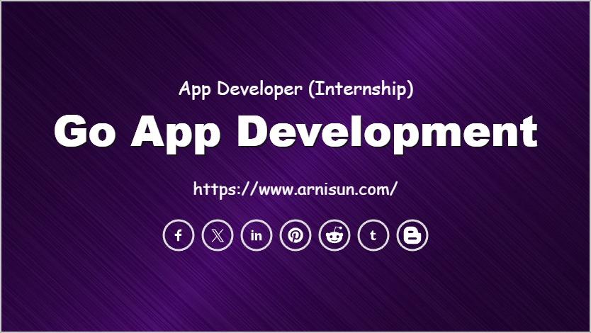 Go App Development