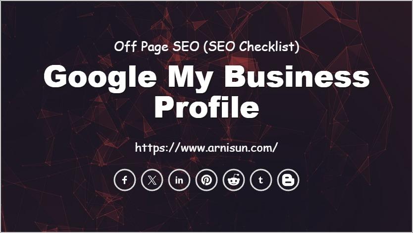 Google My Business Profile