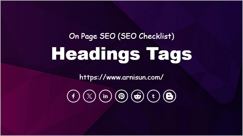 Headings Tags