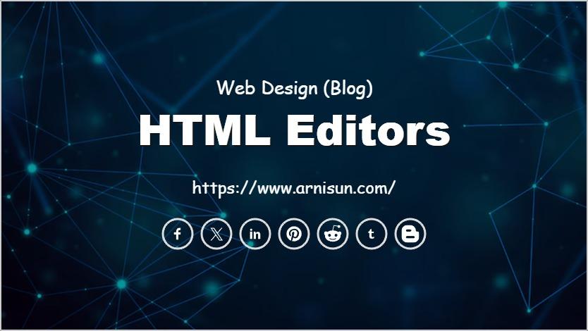 HTML Editors