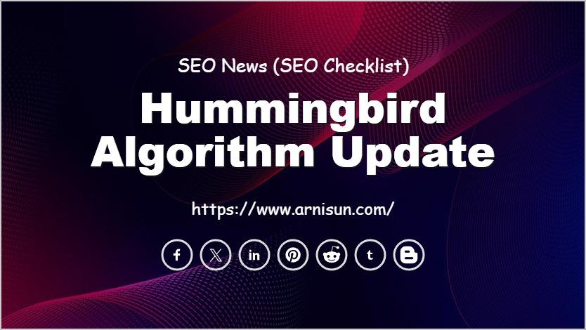 Hummingbird Algorithm Update