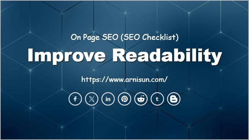 Improve Readability