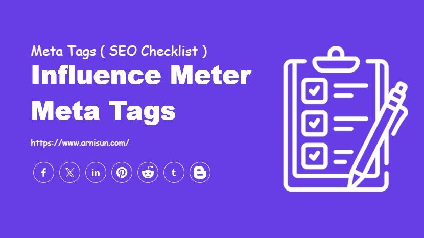 Influence Meter Meta Tags