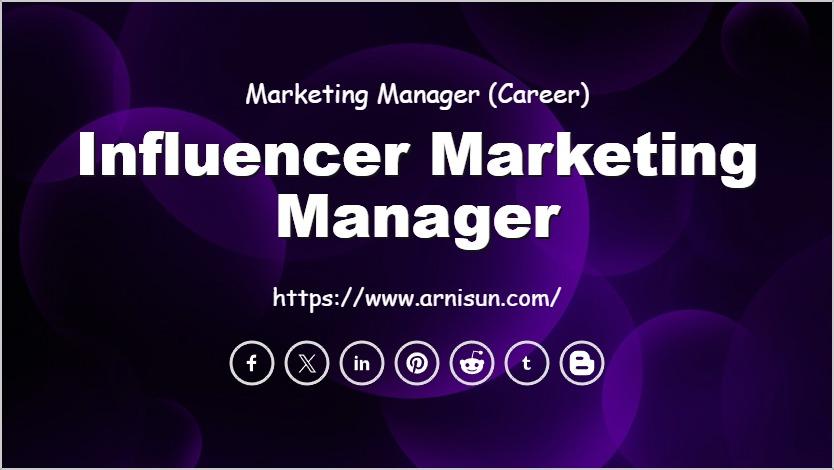 Influencer Marketing Manager