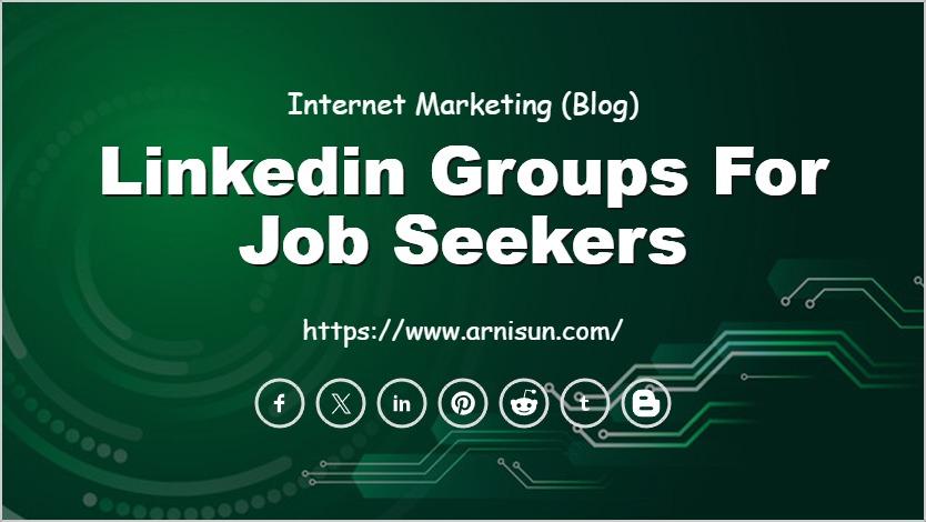 Linkedin Groups for Job Seekers
