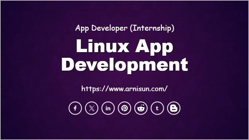 Linux App Development