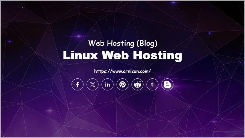 Linux web hosting