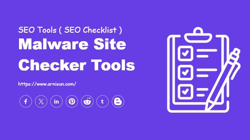 Malware Site Checker Tools