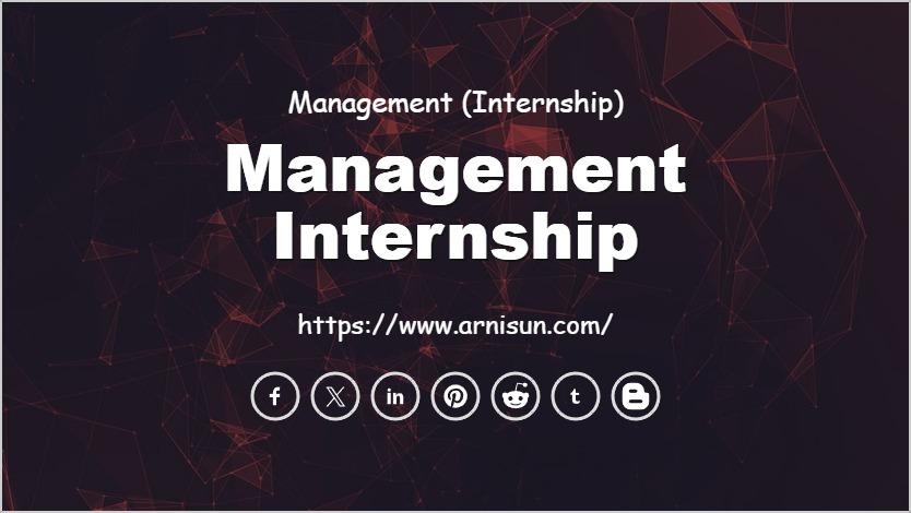 Management Internship