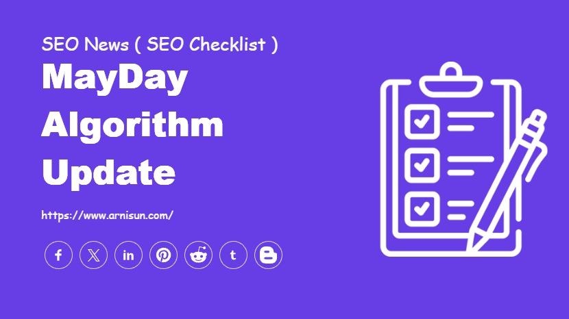 MayDay Algorithm Update