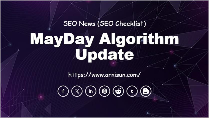 MayDay Algorithm Update