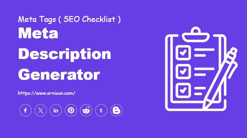 Meta Description Generator