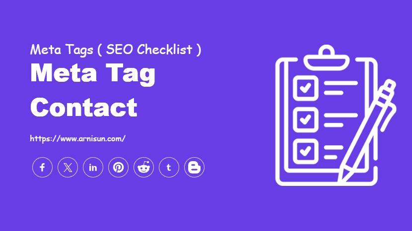 Meta Tag Contact